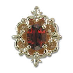rk718 Garnet Bracelet Slide 